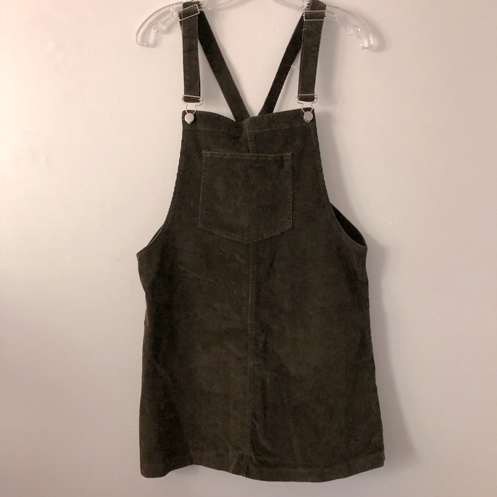 Corduroy Overall Dress
